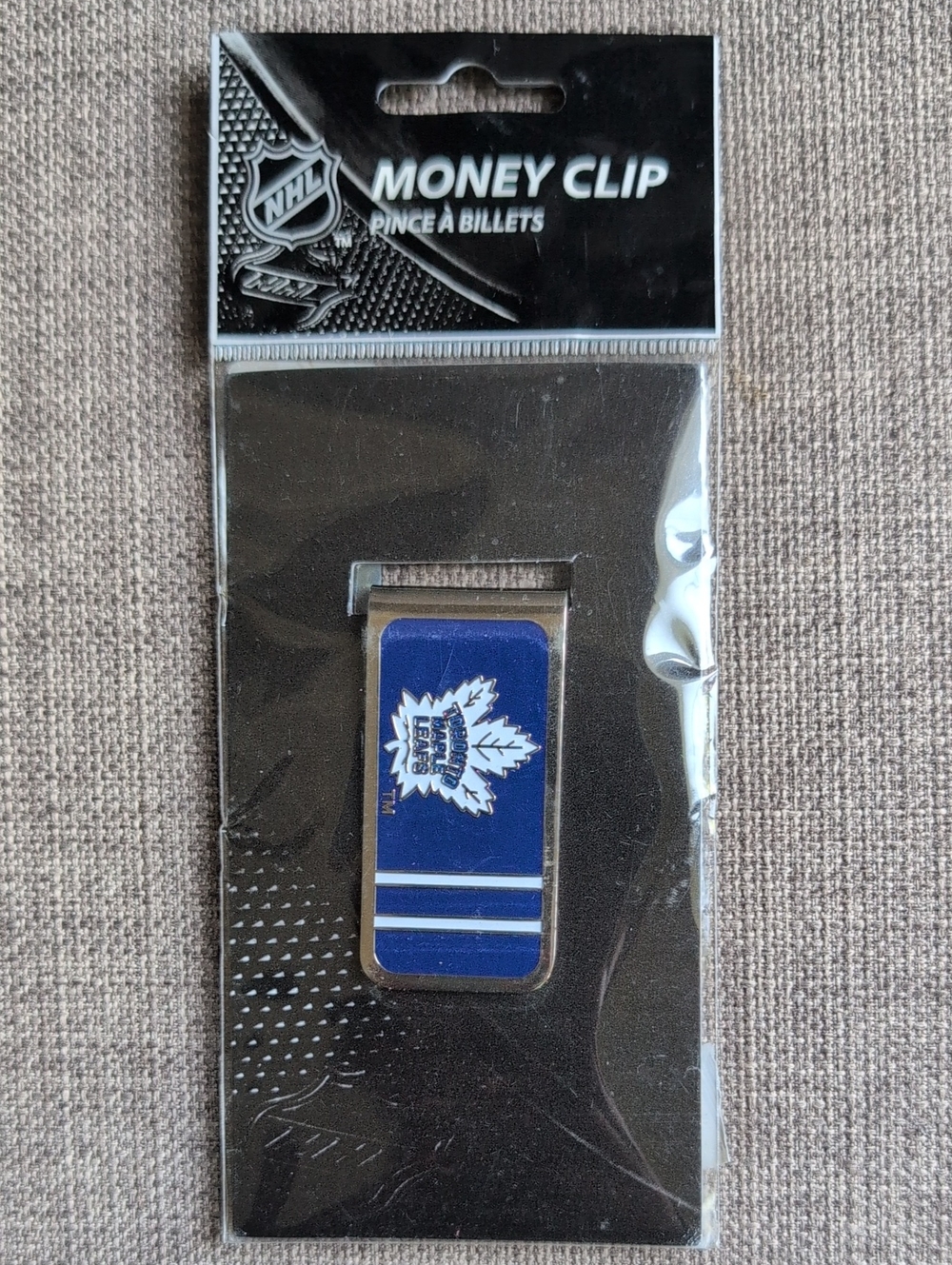 🌈5/$20🌈Bundle!😍 NHL Blue and White Toronto Maple Leafs Money Clip
